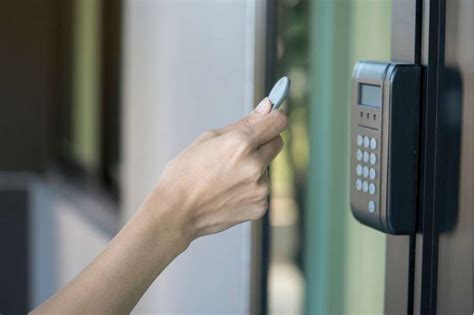 card and keyfob access control system|card access door lock system.